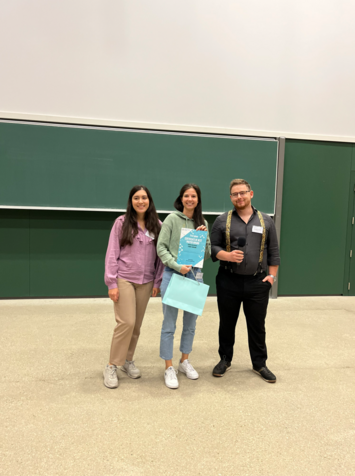 Best Poster awardee and third best flash poster presentation: Pöchhacker Magdalena "Discovery, mode of action & biosynthesis of marine biotoxins"