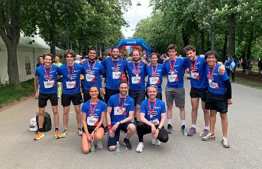 Team DoSChem at Herzlauf Wien ©Florian Call