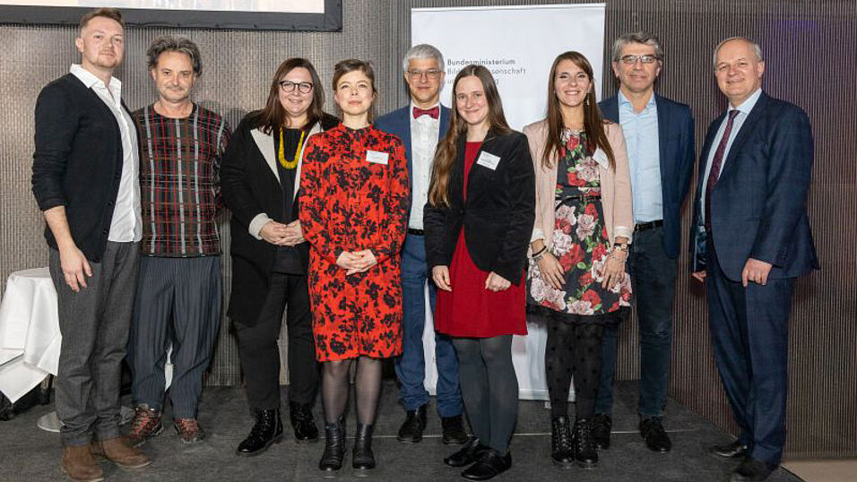 On December 14, the dissertation prize was awarded (© BMBWF).