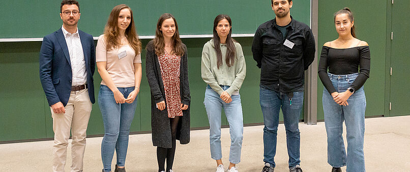 Awardees of the Student Symposium 2022 (©L. Dürrauer)